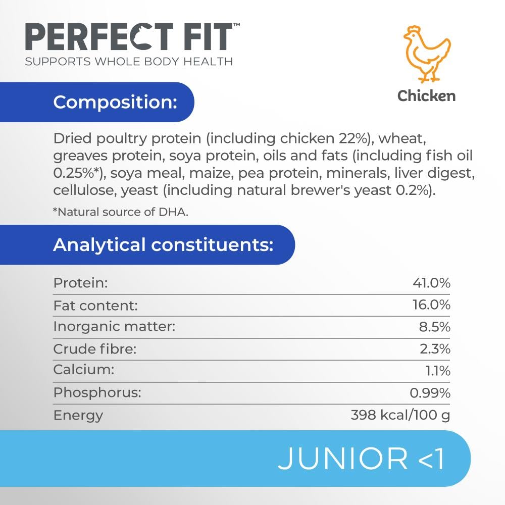 Junior <1 Complete Dry Cat Food for Junior Cats Under 1 Year