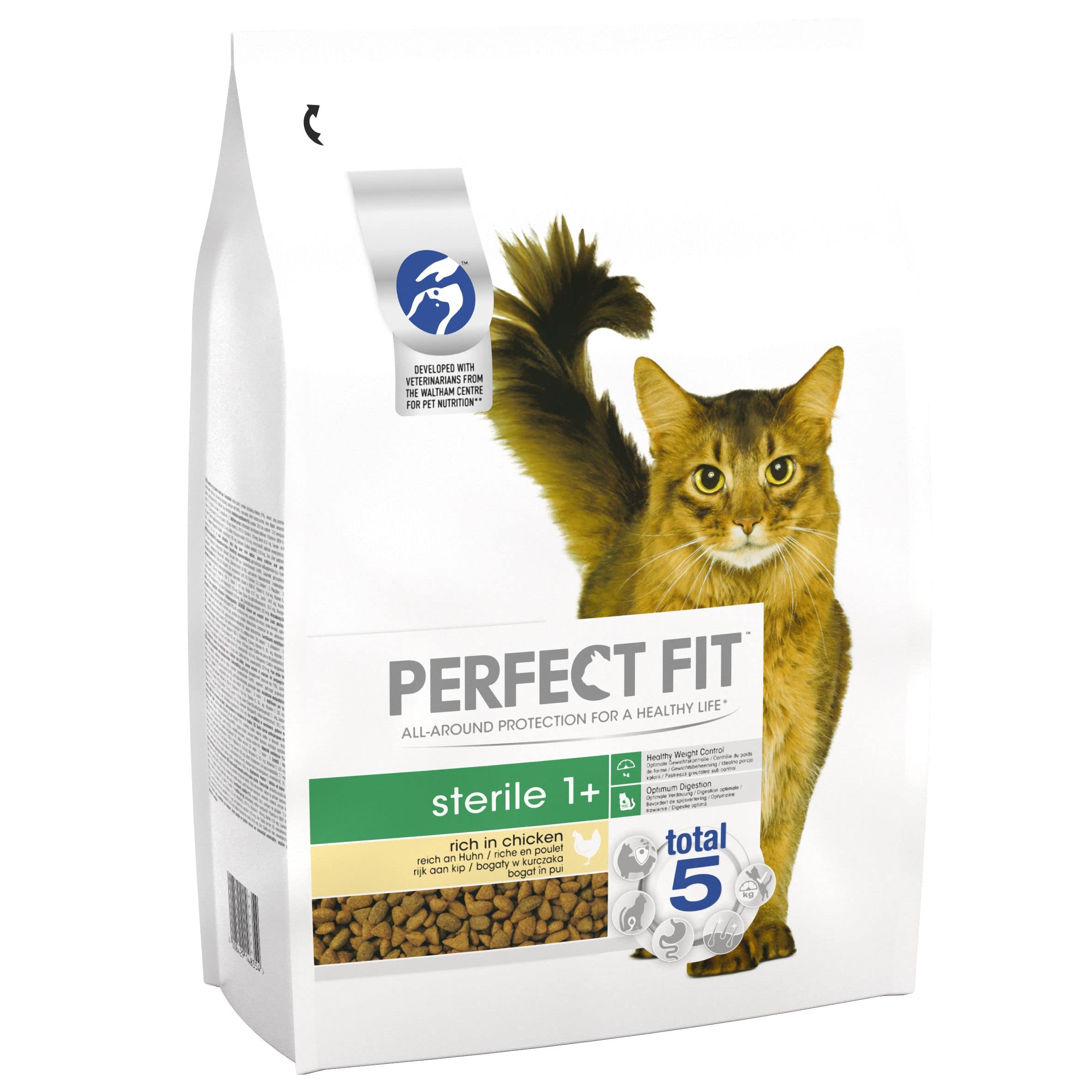Sensitive Adult 1+ Complete Dry Cat Food for Adult Cats Aged