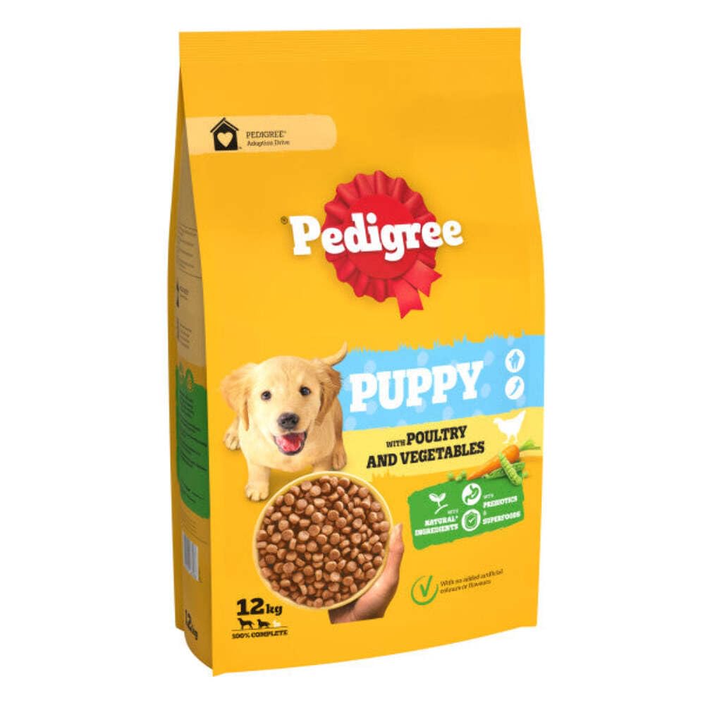 Pedigree Complete Dry Puppy Junior Dog Food Chicken & Rice 12kg