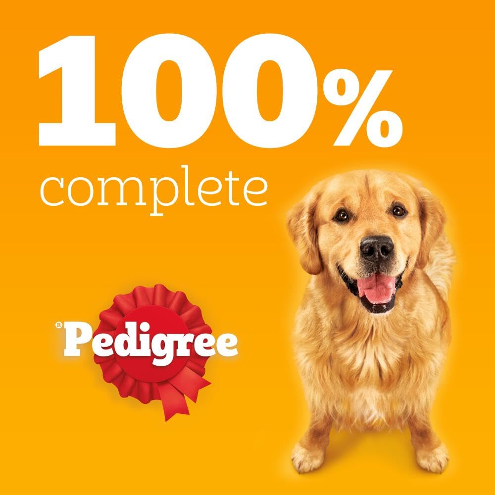 Pedigree Complete Dog Dry Food for Dogs with Poultry and Vegetable 3 x 3 kg