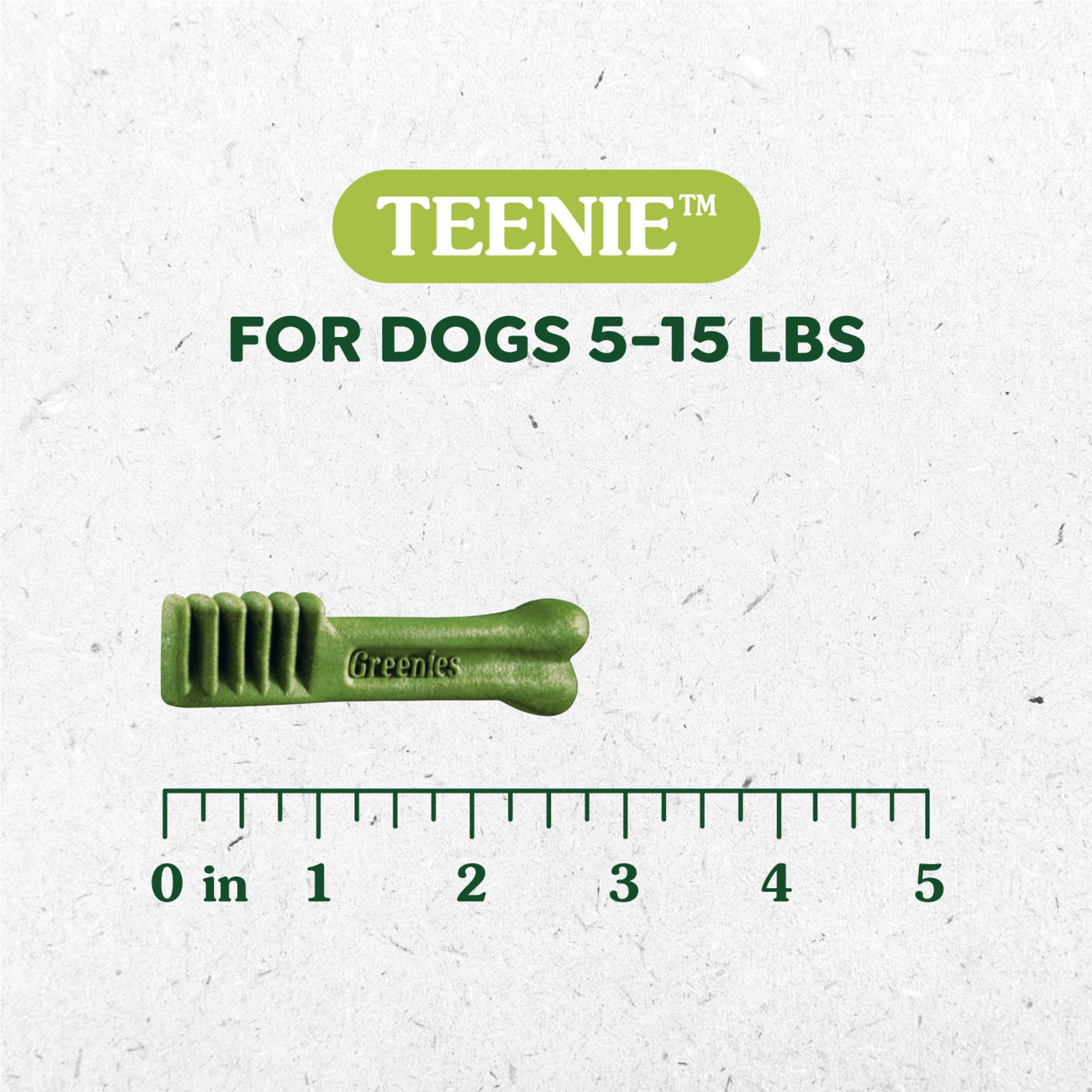 GREENIES Original Dental Teenie Treats for Dogs 5-15 Pounds 11 Count