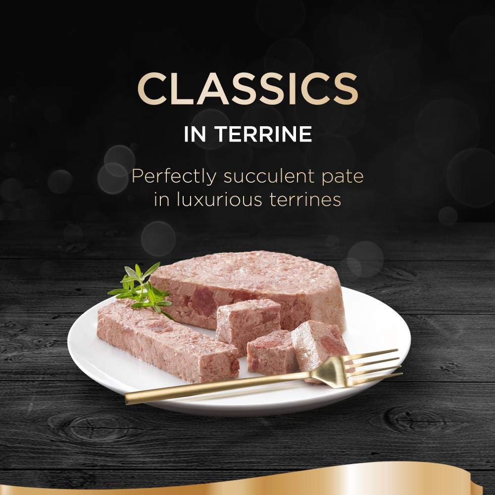 Sheba Classics Cat Food Trays Salmon in Terrine, 85 g (Pack of 22)