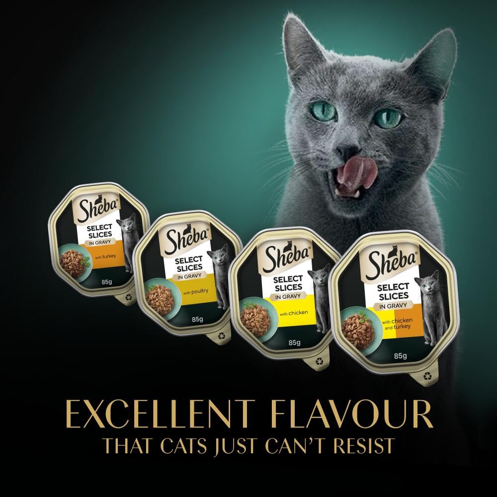 Sheba Select Slices In Gravy - Poultry Selection