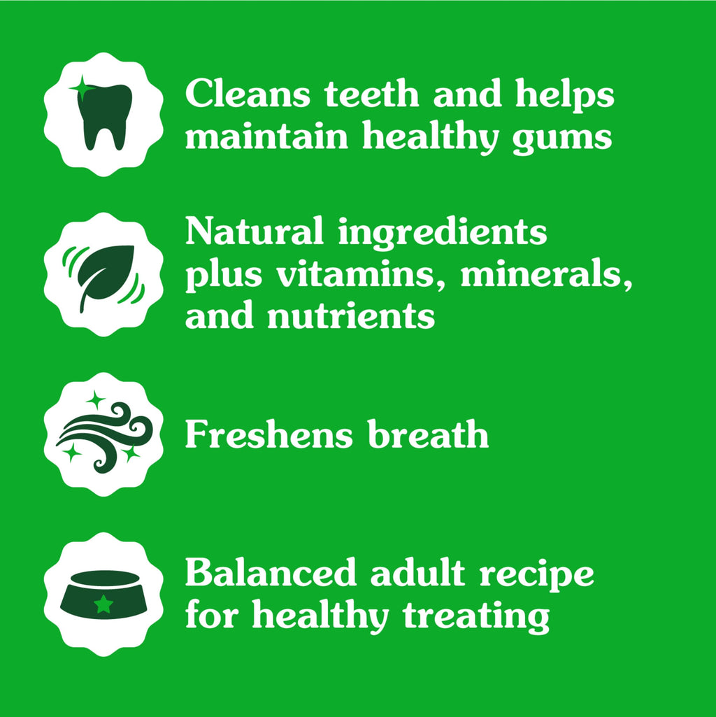 GREENIES Original Dental Teenie Treats for Dogs 5-15 Pounds 11 Count