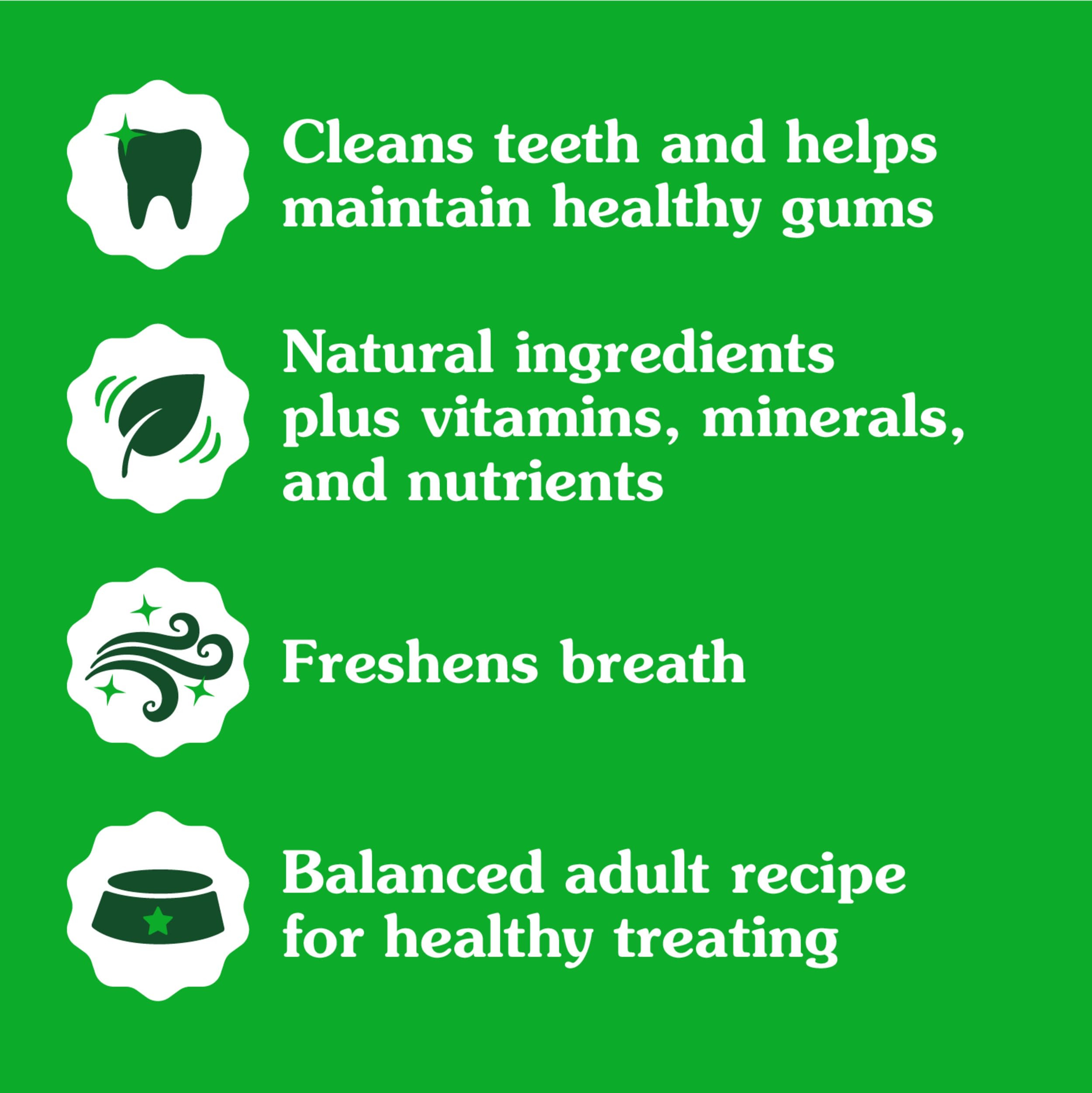 GREENIES Original Dental Teenie Treats for Dogs 5-15 Pounds 11 Count