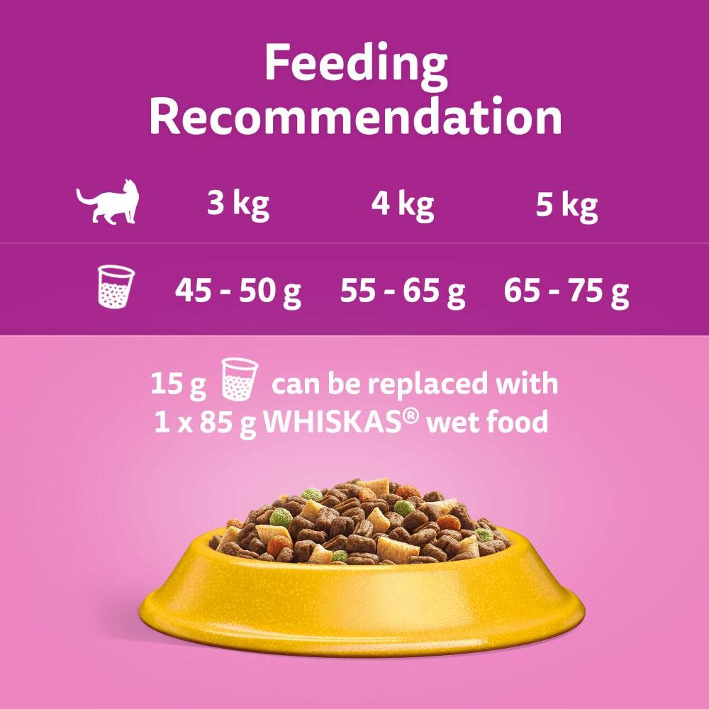 Whiskas 7+ Senior Chicken 4 x 1.9 kg Bags