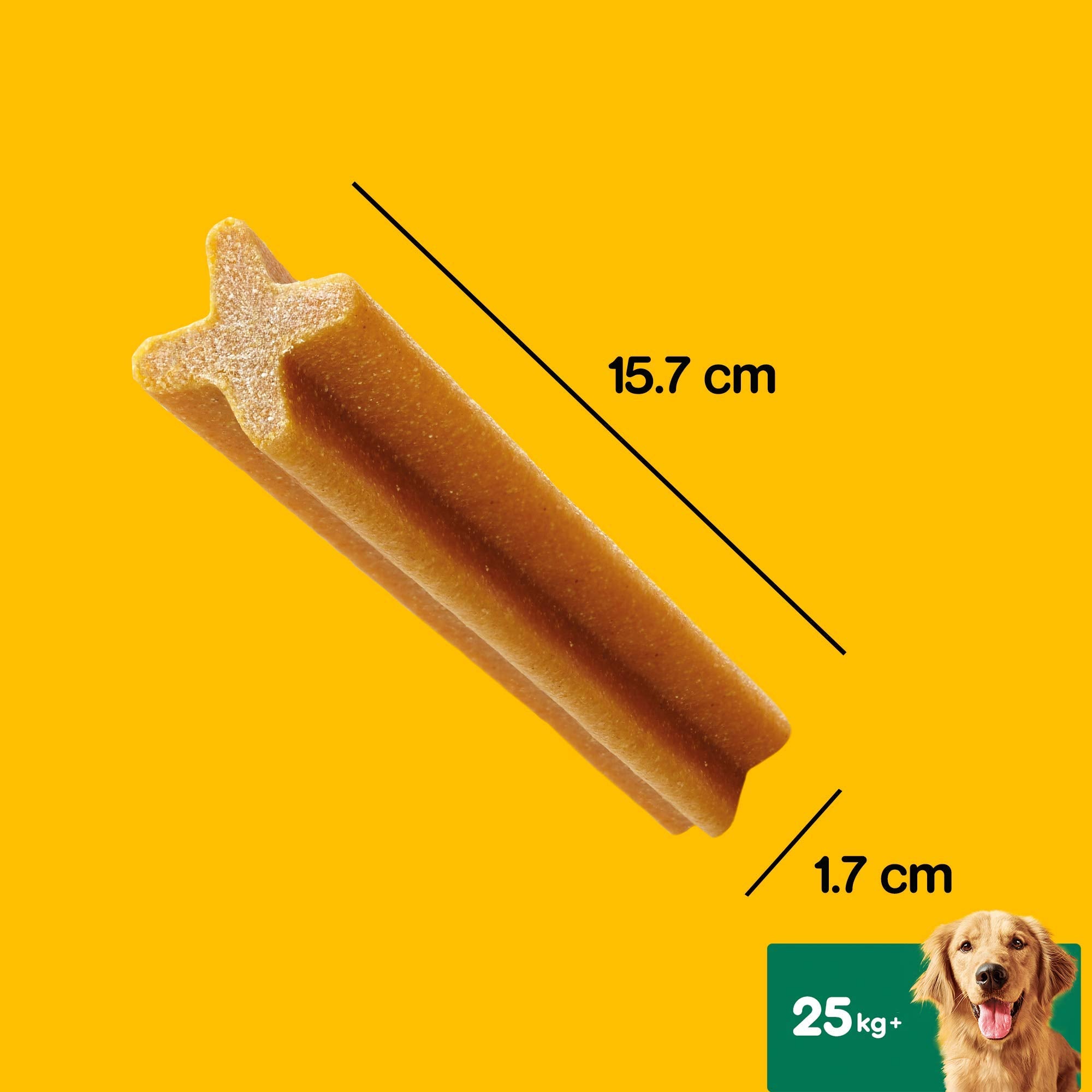 Pedigree Dentastix - Daily Dental Care Chews - Dog Treats for Large Dogs - 112 Sticks (Pack of 4)