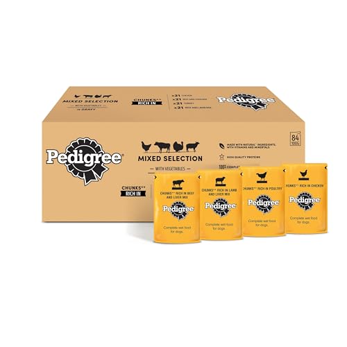 PEDIGREE Junior Dog Pouches Mixed Selection